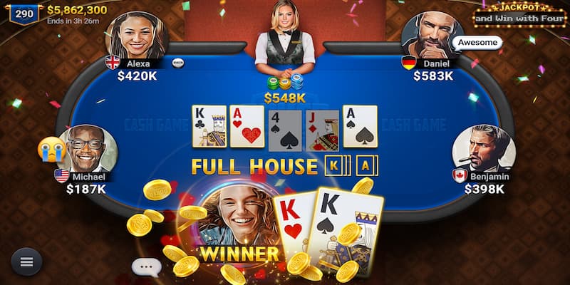 Tặng 100.000 VND Khi Tham Gia Giải Đấu Poker Trực Tuyến 7 Hướng dẫn nhận thưởng khuyến mãi 100.000 VNĐ tham dự giải Poker